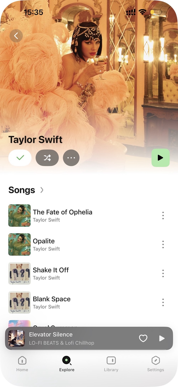 Vibe Music screenshot